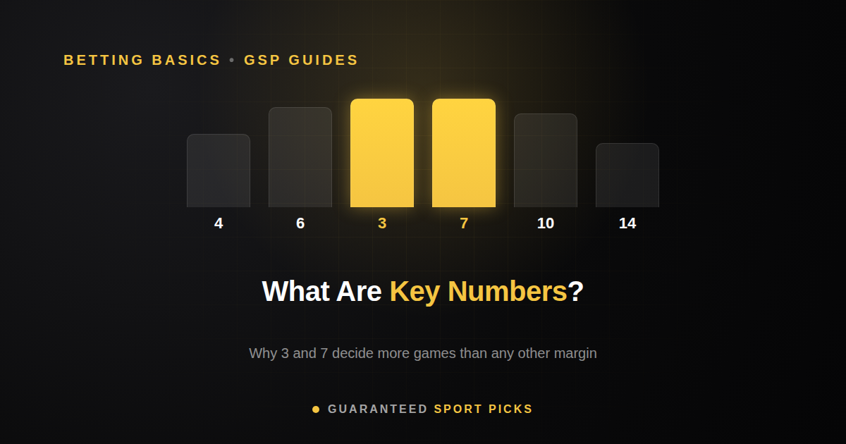 What Are Key Numbers in NFL Betting?