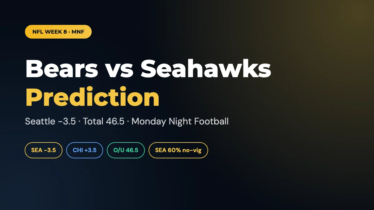 Bears vs Seahawks Prediction: Monday Night Football Odds, Picks and Preview